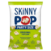 SkinnyPop Original Whole Grain Popcorn 8oz Family Size Bag Dairy-Free Snack