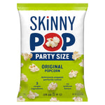 SkinnyPop Original Whole Grain Popcorn 8oz Family Size Bag Dairy-Free Snack