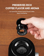 SHARDOR Electric Burr Coffee Grinder 2.0 for Home Use with 16 Precise Settings