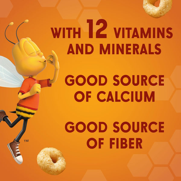 Honey Nut Cheerios, 10.8 oz, Heart Healthy, Gluten Free, Whole Grain Oats Breakfast Cereal