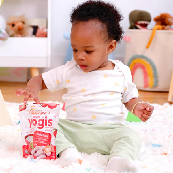Happy Baby Organics Yogis Freeze-Dried Yogurt & Fruit Snacks Variety Pack