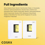 cosrx snail mucin sheet mask 10ea, 35000ppm snail mucin, self care, dry sensitive skin, cruelty free