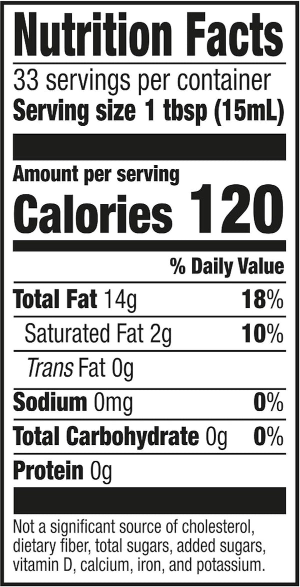 Amazon Fresh, Mediterranean Extra Virgin Olive Oil, 16.9 Fl Oz