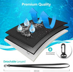 4 Pack 8.5“ Waterproof Cell Phone Pouch - Underwater Dry Bag Case Lanyard -Water Proof Clear Holder Protector for iPhone 17 16 Pro Max Plus Air Samsung Galaxy S25 Ultra Note for Beach Swimming