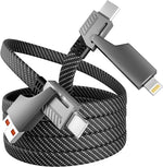 4ft 3 in 1 usb charging cable for multiple devices