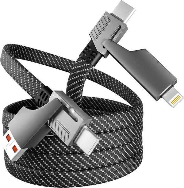 4ft 3 in 1 usb charging cable for multiple devices