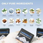 Larineco Remineralizing Gum with Nano Hydroxyapatite and Xylitol - Sugar-Free, Plastic-Free, Dye-Free - Mastic Mint, 36 Pieces
