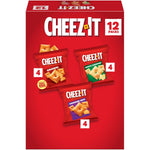 Cheez-It Cheese Crackers Variety Pack 12.1oz Box 12 Packs