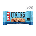 CLIF BAR Minis Chocolate Chip Energy Bars 20 Pack
