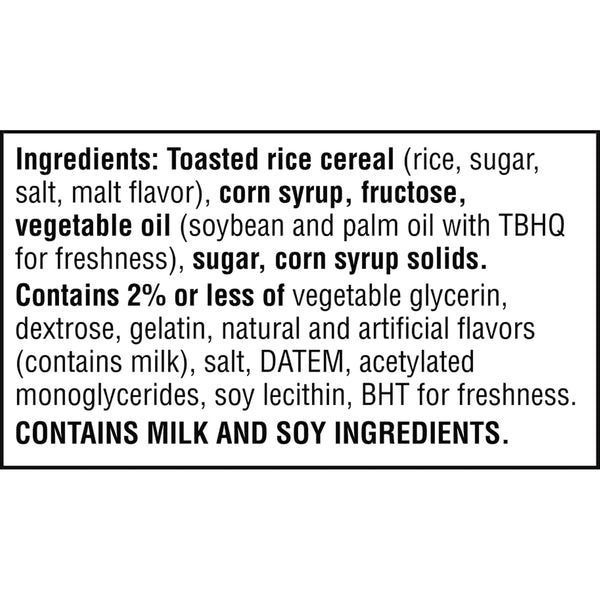 Rice Krispies Crispy Marshmallow Sheet, 32oz Box, Original Flavor