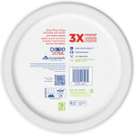 Dixie Ultra, Large Paper Plates, 10 Inch, 172 Count (4 packs of 43 plates), 3X Stronger*, Heavy Duty, Microwave-Safe, Soak-Proof, Cut Resistant, Disposable Plates For Heavy, Messy Meals