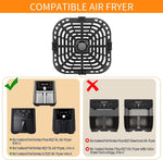 Air Fryer Replacement Tray for Instant Pot Vortex 6 in 1 6 QT Gourmia GAF735 6 QT, Original Air Fryer Accessories Grill Pan Plate Crisper Plate Rack Parts,Dishwasher Safe