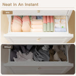 14 Pack Beige Drawer Organizer for Baby Clothes and Storage