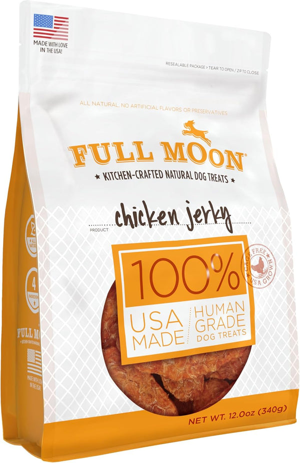 Full Moon Beef Jerky Dog Made in USA Grain Free 11 oz