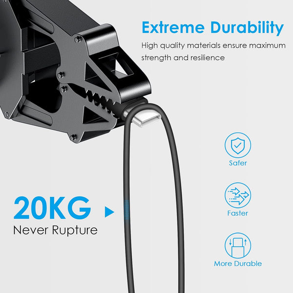 25W USB-C Fast Charger Block with C-to-C Cable for Galaxy S24/S23/S22, Pixel 8/7, iPhone 17/16/15