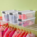 Sterilite 6-Pack Ultra Latching Box Storage Containers for Home and Office