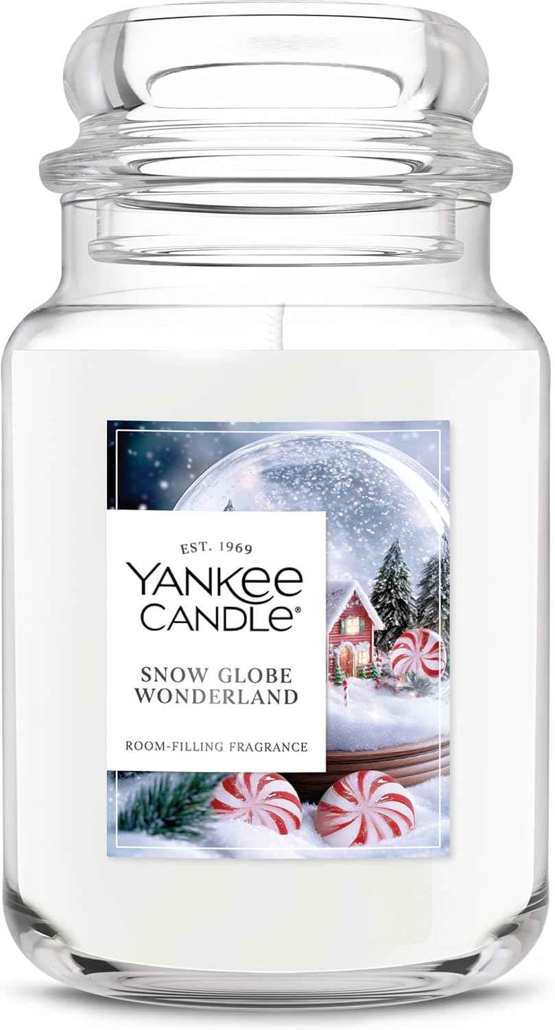 Yankee Candle Christmas Cookie Scented Candle, 22oz Large Jar with up to 150 Hour Burn Time, Giftable, Holidays