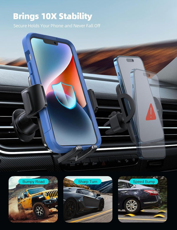Lamicall Car Phone Holder Vent for iPhone 13 14 15 16 Pro Max