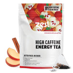 Blue Lady Passion Fruit Black Tea Energy Tea Bags with 150mg Caffeine