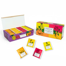 Bulk Pack of 100 Assorted Organic Fruit Green Tea Bags