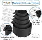 TILUCK Measuring Cups & Spoons Set for Accurate Cooking and Baking Measurements