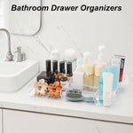7-Piece Drawer Organizer Set with Non-Slip Pads for Desk, Kitchen, and Bedroom Drawers