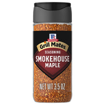 McCormick Grill Mates Smokehouse Maple Seasoning, 3.5 Oz, Bold Blend of Garlic, Onion, Maple Syrup, and Brown Sugar
