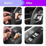 Car Interior Detailing Brush Soft Bristle Cleaning Brush for Auto Detailing and Dusting Black