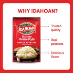 Idahoan® Buttery Homestyle® Mashed Potatoes, 4 oz Pack of 12