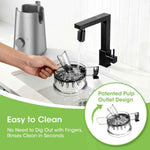 Juicer Machines, 5.3" Wide Feed Chute Cold Press Juicer for Whole Vegetables & Fruits, High Juice Yield, BPA Free (Slivery)