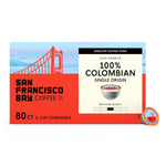 San Francisco Bay French Roast K-Cup Coffee Pods, 80-count, Dark Roast, Compostable