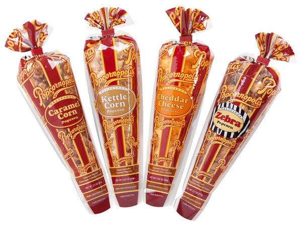 Popcorn Variety Pack with 12 Mini Cones