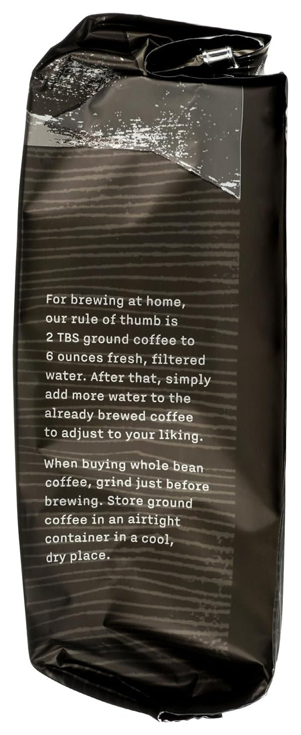 Whole Foods Market Allegro Coffee Decaf Organic Italian Roast Ground Coffee, 12 Ounce Bag