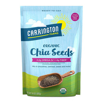Carrington Farms Organic Chia Seeds, Gluten Free, 14 Ounce, USDA Organic, Mild Flavor