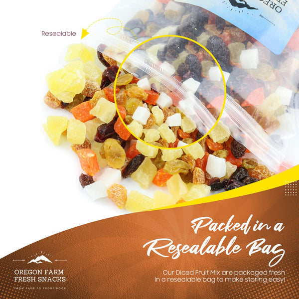 Oregon Farm Fresh Snacks Dried Fruit Mix - 24oz USA Made