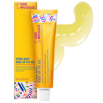 Good Molecules Yerba Mate Wake Up Eye Gel - Hydrating Under Eye Cream with Hyaluronic Acid and Caffeine for Dark Circles and Puffiness