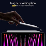 stylus pen for 6th-11th gen ipads, 2x fast charge active pencil compatible with 2018-2025 apple devices - white