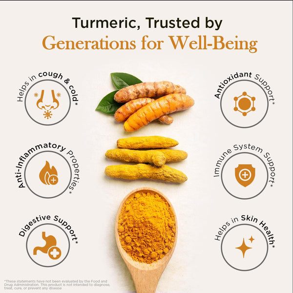 USDA Organic Turmeric Powder - Non-GMO, Kosher, Lab Tested - Chef Jar, Sustainably Grown, 18 oz, HQOExpress, Legacy Brand Since 1977