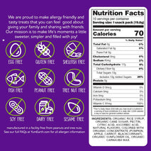 yumearth organic fruit snacks box, 0.7 ounce, pack of 10, 10 count
