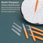 Shower Head Cleaning Brush with Angled Design for Bathroom Pipes and Car Washers Cleaning Tool