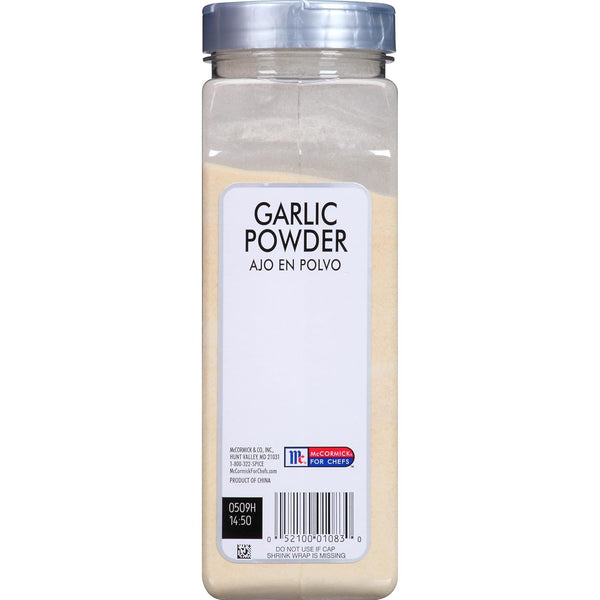 McCormick Culinary Garlic Powder, 21 oz, Culinary Grade Seasoning For Recipes With Garlic Flavor, Perfect Size For Busy Kitchens