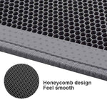 Pieviev Cat Litter Mat Double Layer Waterproof Urine Proof Trapping Mat 1 Pack (Gray, 24x15 Inch (Pack of 1))