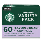 Starbucks K-Cup Coffee Pods Variety Pack 60 Keurig Pods