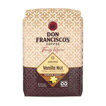 Don Francisco's 100% Arabica Vanilla Nut Ground Coffee, Medium Roast, 20 oz Bag for Drip, Pour Over, or French Press