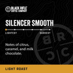 Black Rifle Coffee Company Silencer Smooth K Cups, 50 Count, Light Roast, Compatible with Keurig Machines