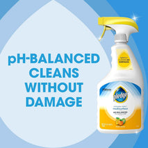Pledge pH-Balanced Multisurface Cleaner Spray for Everyday Care, Fresh Citrus Scent, 25oz (Pack of 3)