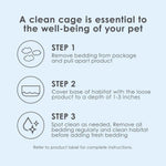 Kaytee Clean & Cozy White Paper Bedding, Made for Small Animals, 49.2 Liters