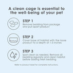 Kaytee clean and cozy white paper bedding, 49.2 liters, small animal bedding, premium paper, dust-free, pet-safe.