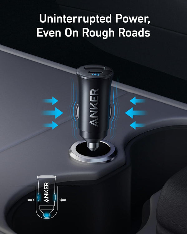 Anker 30W 2-Port USB-C Car Charger for iPhone and Samsung