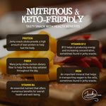 jerky.com 26pc meat sticks variety pack with pork, turkey, ham, beef & cheese sticks, gluten free & keto